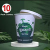 Magic Disposable Spit Cup (Pack of 10) – Solidifies Liquid for Home, Office, Car & Patients