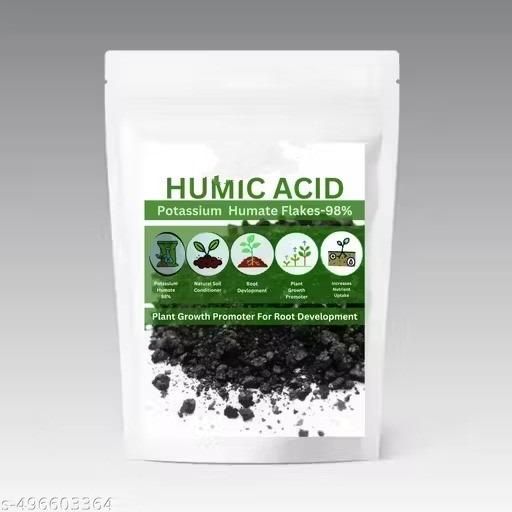 Humic Acid for Plants (Potassium Humate Flakes) – 200gm